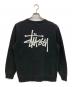 stussy (ステューシー) バックロゴスウェット ブラック サイズ:SIZE S：6000円
