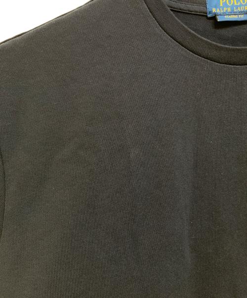 POLO RALPH LAUREN（ポロ・ラルフローレン）POLO RALPH LAUREN (ポロ・ラルフローレン) 鹿の子ポケットT ネイビー サイズ:SIZE Mの古着・服飾アイテム