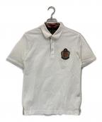 BLACK LABEL CRESTBRIDGEブラックレーベル クレストブリッジ）の古着「8thアニバーサリーポロシャツ」｜ホワイト