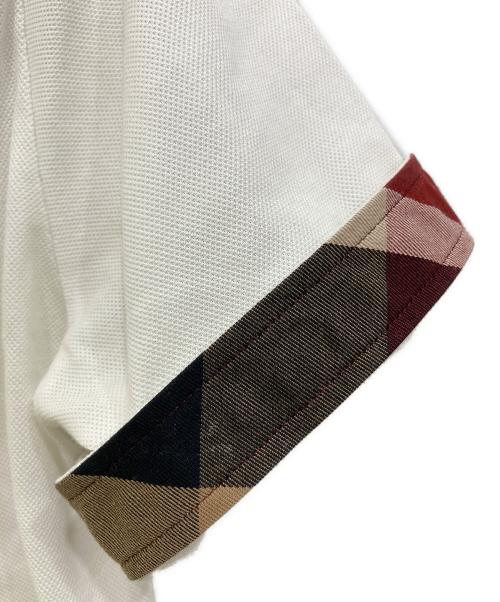 BLACK LABEL CRESTBRIDGE（ブラックレーベル クレストブリッジ）BLACK LABEL CRESTBRIDGE (ブラックレーベル クレストブリッジ) 8thアニバーサリーポロシャツ ホワイト サイズ:SIZE Mの古着・服飾アイテム