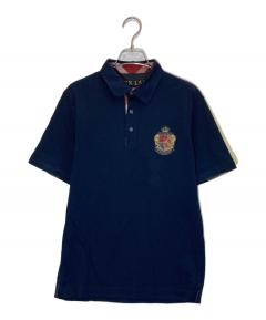 新品未使用タグ付▲Burberry バーバリー ポロシャツ 紺 80s～90s 中古・古着通販】BURBERRY (バーバリー) ワンポイントポロシャツ