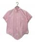 POLO RALPH LAUREN（ポロ・ラルフローレン）の古着「フロントリボンオックスフォードシャツ」｜ピンク