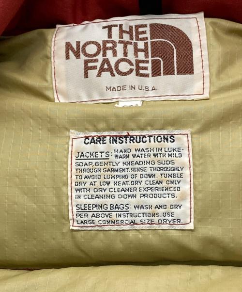THE NORTH FACE（ザ ノース フェイス）THE NORTH FACE (ザ ノース フェイス) ダウンベスト レッド サイズ:Mの古着・服飾アイテム