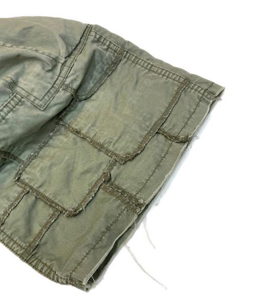 WTAPS（ダブルタップス）WTAPS (ダブルタップス) パッチワーククォーターパンツ カーキ サイズ:SIZE 2の古着・服飾アイテム