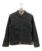 BURBERRY BLACK LABELバーバリーブラックレーベル）の古着「デニムジャケット」｜インディゴ