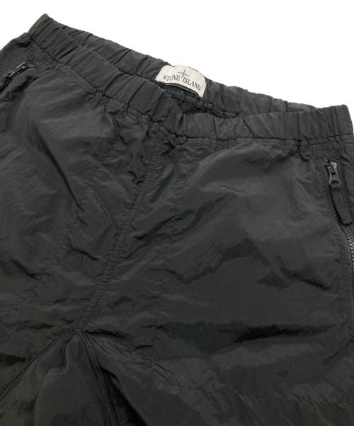 STONE ISLAND（ストーンアイランド）STONE ISLAND (ストーンアイランド) ナイロンメタルパンツ ブラック サイズ:Mの古着・服飾アイテム