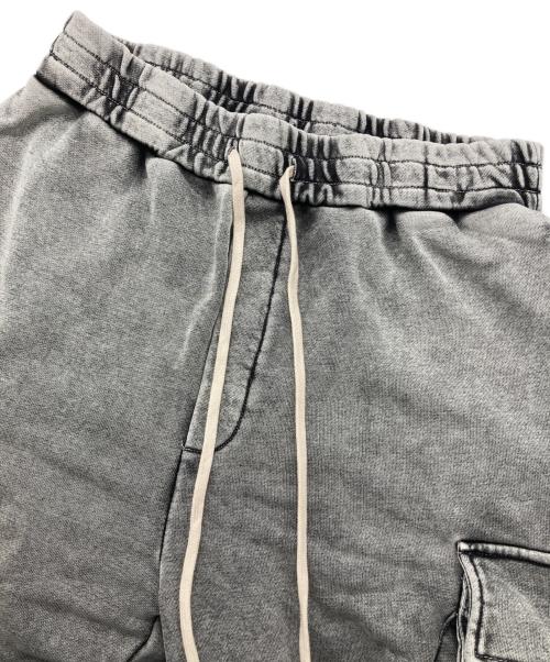 DANKE SCHON（ダンケ シェーン）Danke schon (ダンケ シェーン) スウェットジップポケットカーゴパンツ グレー サイズ:SIZE Sの古着・服飾アイテム