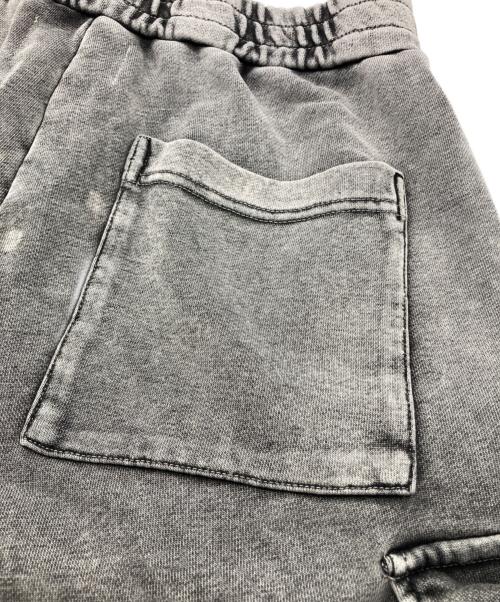 DANKE SCHON（ダンケ シェーン）Danke schon (ダンケ シェーン) スウェットジップポケットカーゴパンツ グレー サイズ:SIZE Sの古着・服飾アイテム