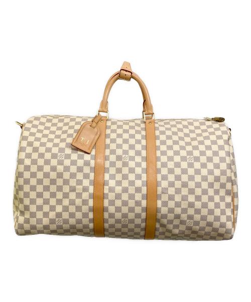 LOUIS VUITTON（ルイ ヴィトン）LOUIS VUITTON (ルイ ヴィトン) ボストンバッグ ベージュの古着・服飾アイテム