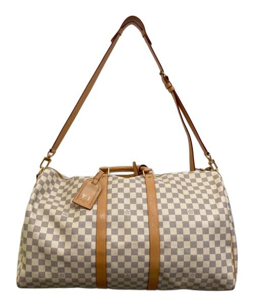 LOUIS VUITTON（ルイ ヴィトン）LOUIS VUITTON (ルイ ヴィトン) ボストンバッグ ベージュの古着・服飾アイテム