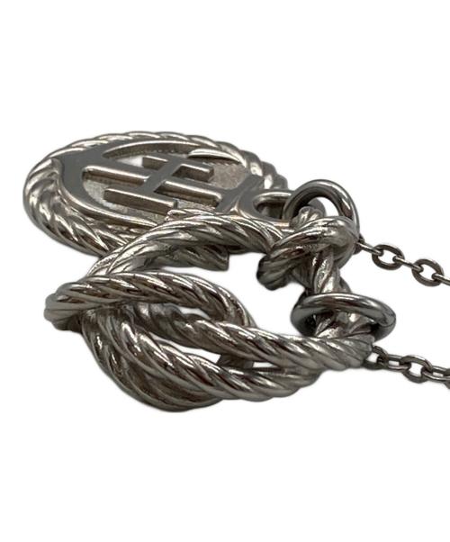 HERMES（エルメス）HERMES (エルメス) コルダージュ ロープネックレス シルバーの古着・服飾アイテム