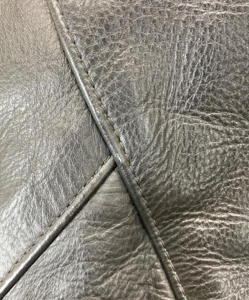 VANSON（バンソン）VANSON (バンソン) TT モーターサイクルレザージャケット ブラック サイズ:40の古着・服飾アイテム