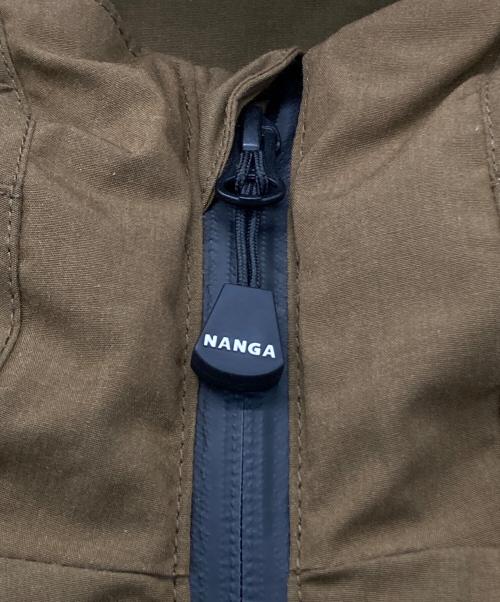 NANGA（ナンガ）NANGA (ナンガ) ROCOCO (ロココ) 焚火 ダウンジャケット ブラウン サイズ:XXLの古着・服飾アイテム
