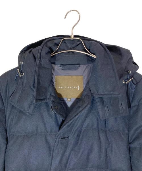 MACKINTOSH（マッキントッシュ）MACKINTOSH (マッキントッシュ) ウールダウンコート ネイビー サイズ:44の古着・服飾アイテム