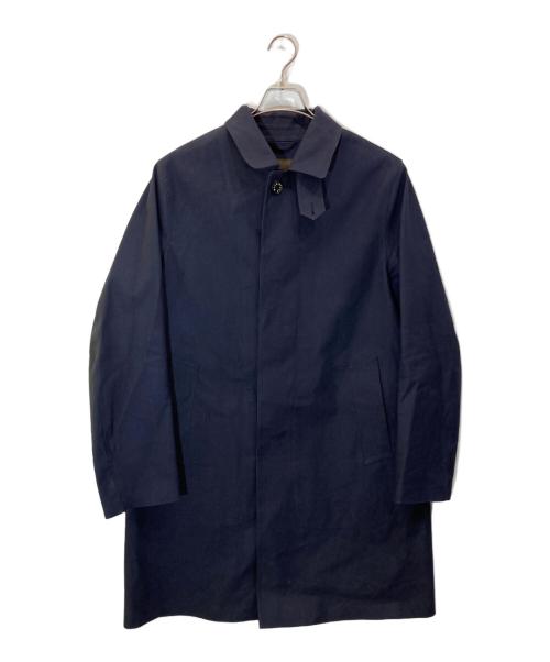 MACKINTOSH（マッキントッシュ）MACKINTOSH (マッキントッシュ) ゴム引きコート ネイビー サイズ:42の古着・服飾アイテム