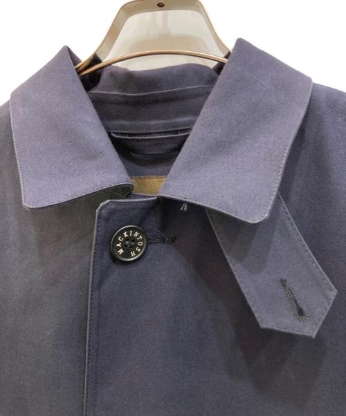 MACKINTOSH（マッキントッシュ）MACKINTOSH (マッキントッシュ) ゴム引きコート ネイビー サイズ:42の古着・服飾アイテム