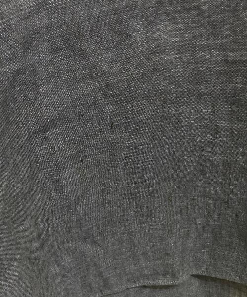 finamore（フィナモレ）Finamore (フィナモレ) リネンプルオーバーシャツ ネイビー サイズ:18の古着・服飾アイテム