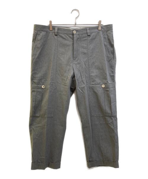 BRUNELLO CUCINELLI（ブルネロクチネリ）BRUNELLO CUCINELLI (ブルネロクチネリ) ポケットデザインパンツ グレー サイズ:SIZE 56の古着・服飾アイテム