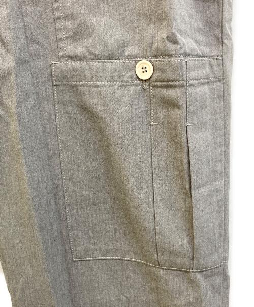 BRUNELLO CUCINELLI（ブルネロクチネリ）BRUNELLO CUCINELLI (ブルネロクチネリ) ポケットデザインパンツ グレー サイズ:SIZE 56の古着・服飾アイテム