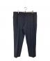 EMPORIO ARMANI（エンポリオアルマーニ）の古着「スラックス」｜ネイビー
