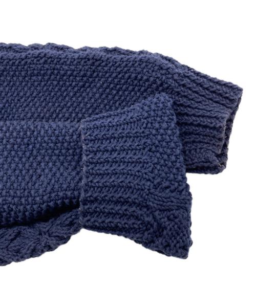 INVERALLAN（インバーアラン）INVERALLAN (インバーアラン) SHIPS (シップス) ケーブルカーディガン ネイビー サイズ:下記参照の古着・服飾アイテム