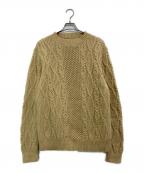 RRLダブルアールエル）の古着「ケーブルニット」｜ベージュ