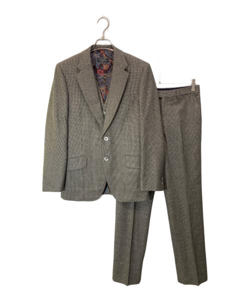 PAUL SMITH（ポールスミス）PAUL SMITH (ポールスミス) スリーピーススーツ ブラウン サイズ:Ⅿの古着・服飾アイテム