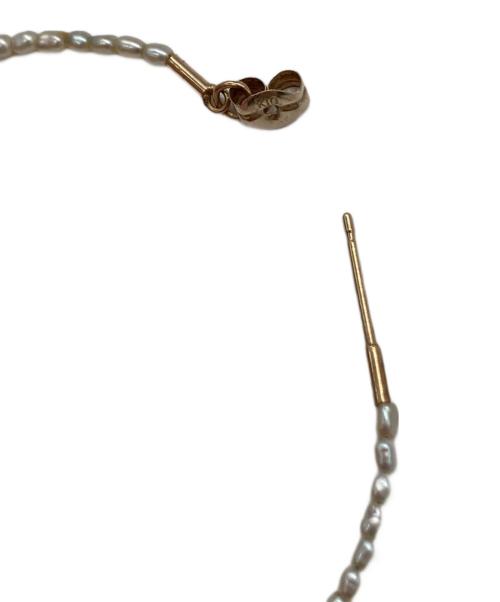 cui-cui（キュイキュイ）CUI-CUI (キュイキュイ) パールサークルピアスの古着・服飾アイテム