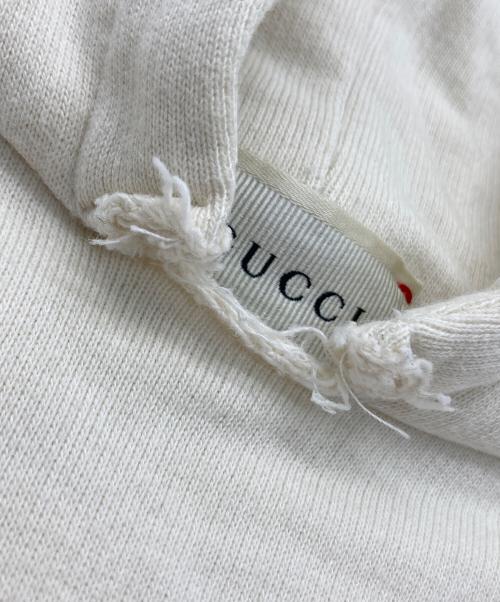 GUCCI（グッチ）GUCCI (グッチ) ロゴパーカー ベージュ サイズ:SIZE 24の古着・服飾アイテム