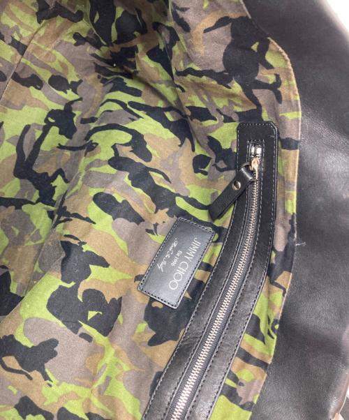 JIMMY CHOO（ジミーチュウ）JIMMY CHOO (ジミーチュウ) ピムリコスタッズトートバッグ ブラックの古着・服飾アイテム