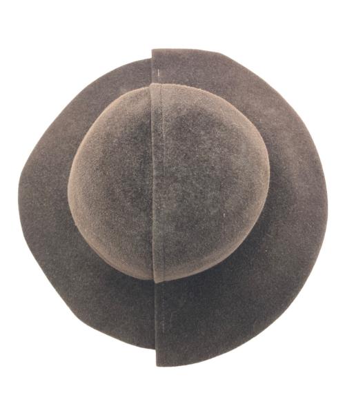 CA4LA（カシラ）CA4LA (カシラ) MIHARA YASUHIRO (ミハラヤスヒロ) ラビットファーハット ブラウンの古着・服飾アイテム