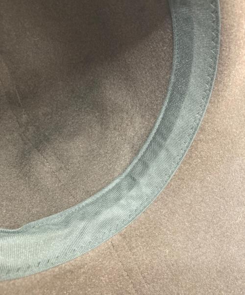 CA4LA（カシラ）CA4LA (カシラ) MIHARA YASUHIRO (ミハラヤスヒロ) ラビットファーハット ブラウンの古着・服飾アイテム