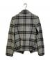 Vivienne Westwood ANGLOMANIA (ヴィヴィアンウエストウッドアングロマニア) タータンチェックジャケット グレー サイズ:38：16000円