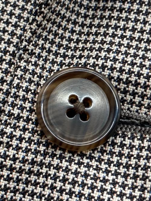 PAUL SMITH（ポールスミス）PAUL SMITH (ポールスミス) クラシックハウンドトゥース シングル2Bジャケット グレー サイズ:Sの古着・服飾アイテム