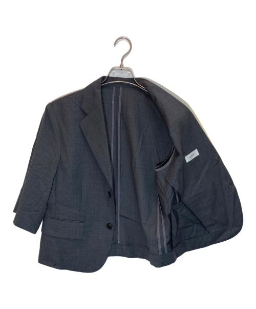 LOEFF（ロエフ）LOEFF (ロエフ) トロピカルウール ショートスリーブ ジャケット グレー サイズ:1の古着・服飾アイテム