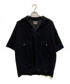Couture d'adamクチュールドアダム）の古着「Deauville Skipper Shirt」｜ブラック
