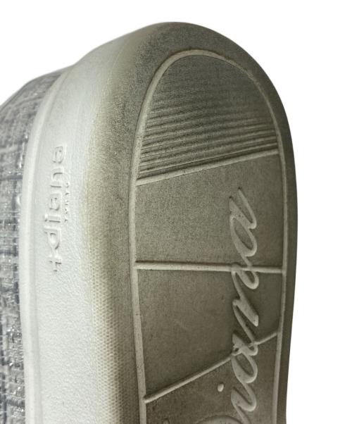 DIANA（ダイアナ）DIANA (ダイアナ) フェミニンスニーカー シルバー サイズ:24の古着・服飾アイテム