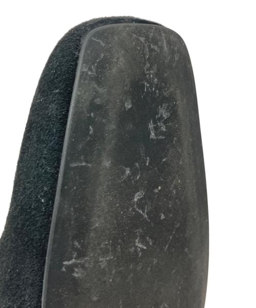 sergio rossi（セルジオロッシ）sergio rossi (セルジオロッシ) サイドジップスウェードブーツ ブラック サイズ:37 1/2の古着・服飾アイテム