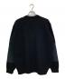 and wander (アンドワンダー) shetland wool cardigan ブラック サイズ:S/M：15000円