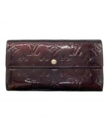 LOUIS VUITTON（ルイ ヴィトン）の古着「長財布」｜アマラント