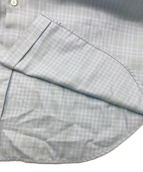 BURBERRY LONDON（バーバリーロンドン）BURBERRY LONDON (バーバリーロンドン) チェックシャツ ブルー サイズ:XLの古着・服飾アイテム
