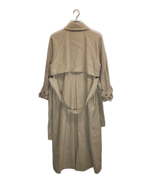 Louren（ローレン）Louren (ローレン) ウールトレンチコート ベージュ サイズ:SIZE Freeの古着・服飾アイテム