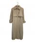 Louren（ローレン）の古着「ウールトレンチコート」｜ベージュ