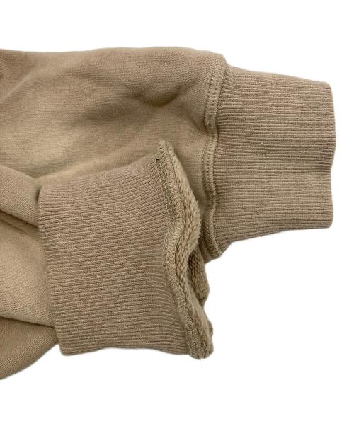 ANTIMID（アンチミッド）ANTIMID (アンチミッド) PIGMENT LOGO HOODIE ベージュ サイズ:Mの古着・服飾アイテム