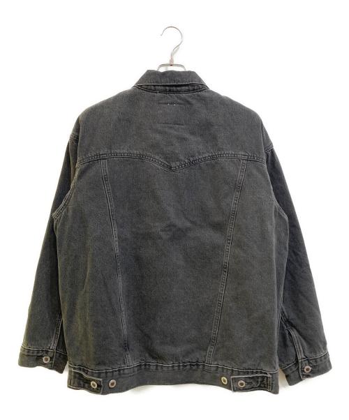LEVI'S SILVERTAB（リーバイス シルバータブ）LEVI'S SILVERTAB (リーバイス シルバータブ) ルーズフィット トラッカー ジャケット ブラック サイズ:SIZE Sの古着・服飾アイテム