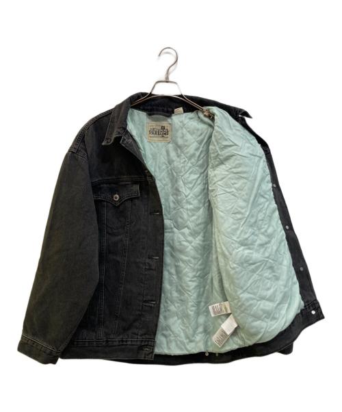 LEVI'S SILVERTAB（リーバイス シルバータブ）LEVI'S SILVERTAB (リーバイス シルバータブ) ルーズフィット トラッカー ジャケット ブラック サイズ:SIZE Sの古着・服飾アイテム