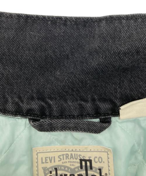 LEVI'S SILVERTAB（リーバイス シルバータブ）LEVI'S SILVERTAB (リーバイス シルバータブ) ルーズフィット トラッカー ジャケット ブラック サイズ:SIZE Sの古着・服飾アイテム