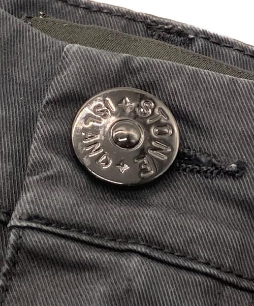 STONE ISLAND  Shadow Project（ストーンアイランド シャドウプロジェクト）STONE ISLAND  Shadow Project (ストーンアイランド シャドウプロジェクト) RESHAPE PANTS WITH ADJUSTMENT ZIPPERS ネイビー×ブラック サイズ:50の古着・服飾アイテム