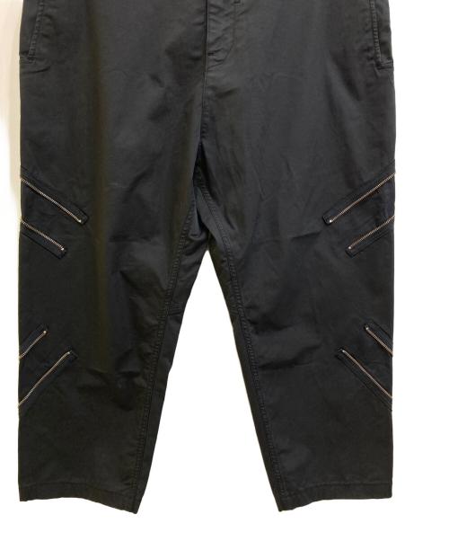 STONE ISLAND  Shadow Project（ストーンアイランド シャドウプロジェクト）STONE ISLAND  Shadow Project (ストーンアイランド シャドウプロジェクト) RESHAPE PANTS WITH ADJUSTMENT ZIPPERS ネイビー×ブラック サイズ:50の古着・服飾アイテム