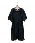 merlette（マーレット）の古着「NES DRESS コットン ギャザー ティアード ワンピース」｜ブラック